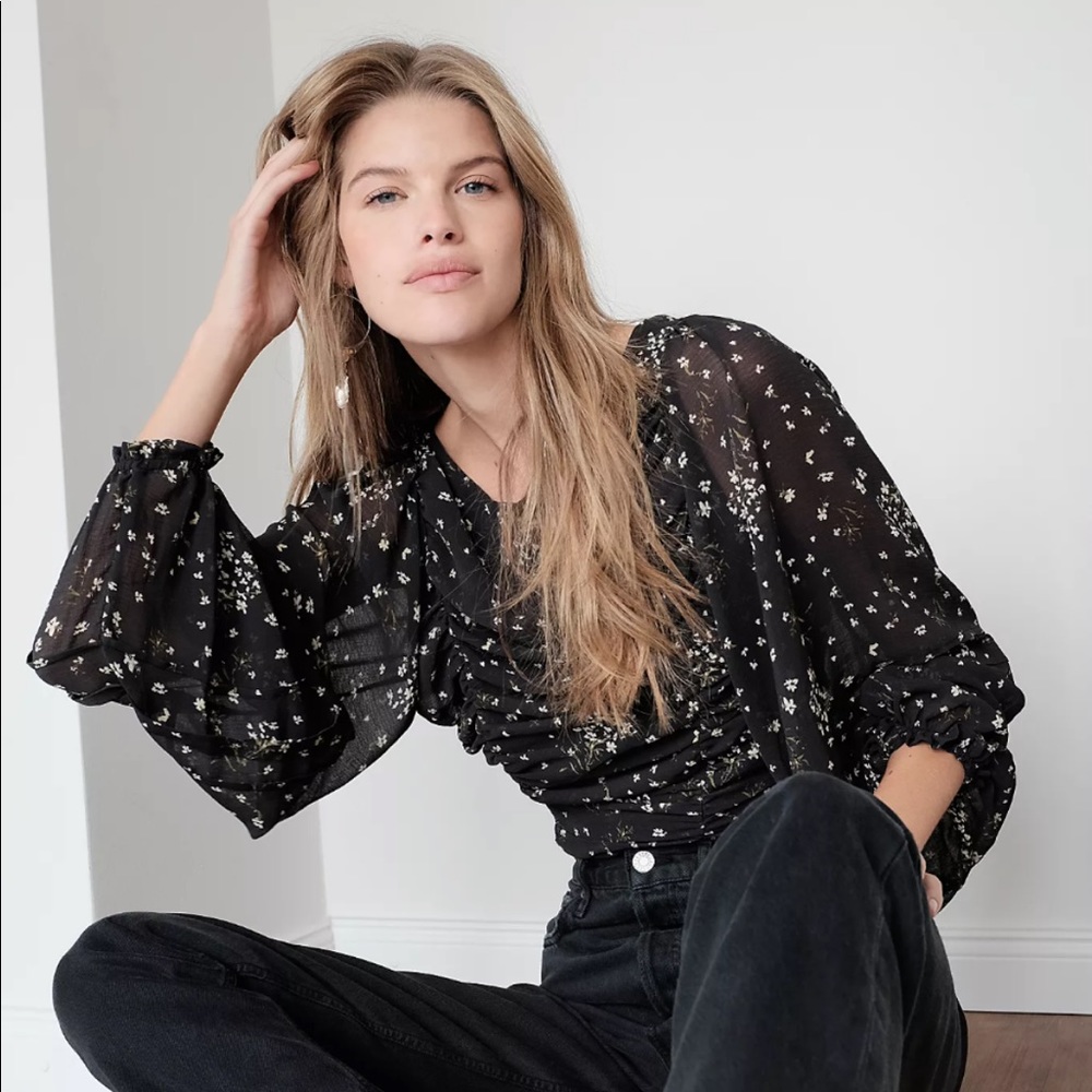 Free People Against All Odds Printed Top